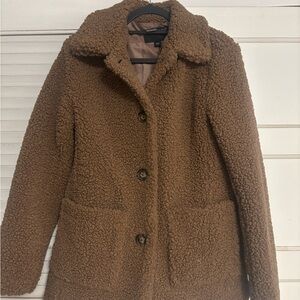 Bernardo Warm Brown Teddy Jacket